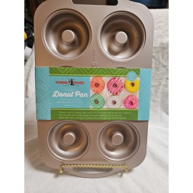 Nordic Ware New Nordic Ware Nonstick Donut Pan  12" x 8.5"  Makes 6 Donuts