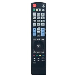 AKB72914002 Replace Remote Control Compatible with LG Plasma LCD LED HDTV 42LD550-UZ 46LD550 52LD550 60LD550 47LD650 55LD650 32LE5400 42LX6500 47LX6500 55LX6500 50PK750 60PK750 47LE750Q 55LE75QQ
