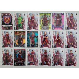 Match Attax 2023 2024 West Ham United Full Base Card Set