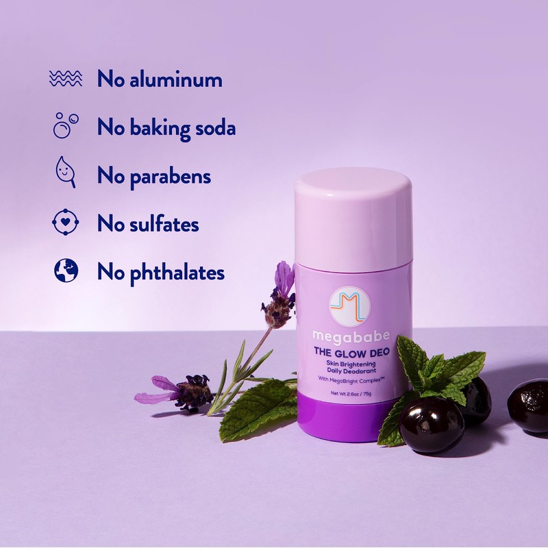 Megababe Daily Deodorant - The Glow Deo with 72 hour