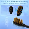 Oralphi Soft Bristle Toothbrush, Micro Nano Flossing Toothbrushes with Multi-Layered