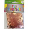 10mm Rose Gold Pearl Foil Metallic Confetti 14 Gram