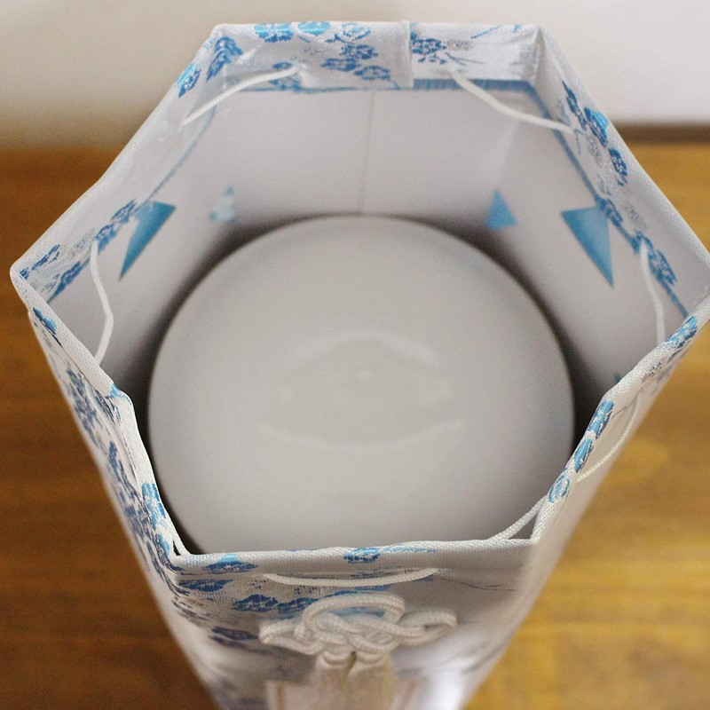 Pet Urn Silk Plum Urn Cover Bag Only, Kaimyo Seal,