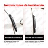 4 Piezas Universal Protector Puerta Evita Golpes Y Rasguños