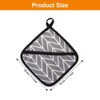 6 Pieces Kitchen Pot Holders, 18 x 18 cm Oven