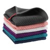 INFICRIME 6 Pack Waffle Weave Kitchen Dish Cloths, 100% Cotton