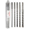 WERHE SDS Plus Concrete Drill Bit Set 5 Pieces 6,