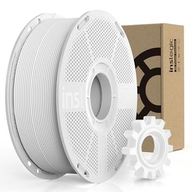 Inslogic PC-ABS Filament 1.75mm, Polycarbonate Filament 1.75mm Blend with ABS 1kg - Tough and Heat Resistant 1.75mm 3D Printer Polycarbonate Filament, Dimensional Accuracy +/- 0.02mm, White