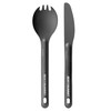 Sea to Summit Alpha Light Aluminum Camping Cutlery Set, Knife,