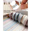 UYRVAPE Thin Washi Tape Set, Kawaii Masking Tape, Antique Pattern,