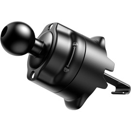 Andobil 2024 Strongest In-Car Holder, Air Vent Clip, Hook Type, Stable, 0.7 inch (17 mm) Ball Joint, Suitable for 99% Car Holder & Air Vent Adjustable, Depth 0.4 - 1.5 inches (10 - 37 mm), Smartphone