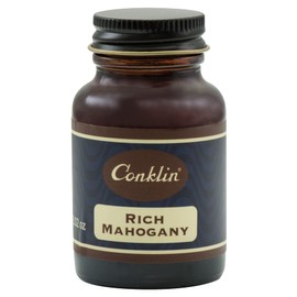 Conklin 60ml Ink Bottle, Rich Mahogany - Fountain Pen Ink