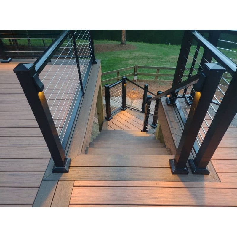 GKOLED Low Voltage LED Wedge Deck Rail Light, Landscape Railing