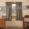 VHC Brands Rustic & Lodge Window Wyatt Short Curtain Panel