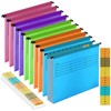A4 Suspension File, 15 PCS Polypropylene Filing Cabinet Suspension Files