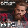 BSOON Kit de Cuidado de Barba 12 en 1 para