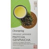 Clearspring Organic Japanese Matcha Genmaicha, Green Teabags, Pack of 4,