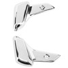 1 Pair Motorcycle Rear Foot Rest Electroplated Plastic Passenger Foot