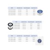 BLUEWING Monofilament Fishing Line Clear Invisible Thin Diameter Fishing String