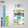Purely Organics Magnesio Citrato, 90 Cápsulas. Purely Organics. Sabor Sin