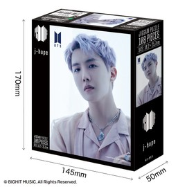 Epoch Company 108 Piece Jigsaw Puzzle BTS Proof j-hope 7.2 x 10.1 inches (18.2 x 25.7 cm) 41-311