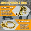 SENKEYFE RTJ Cluster Hooks 5400LBS, Towing Tie Down Cluster Hook