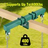 Ultdiyer Heavy Duty Glider Swing Brackets, 400lbs Conversion Kit for