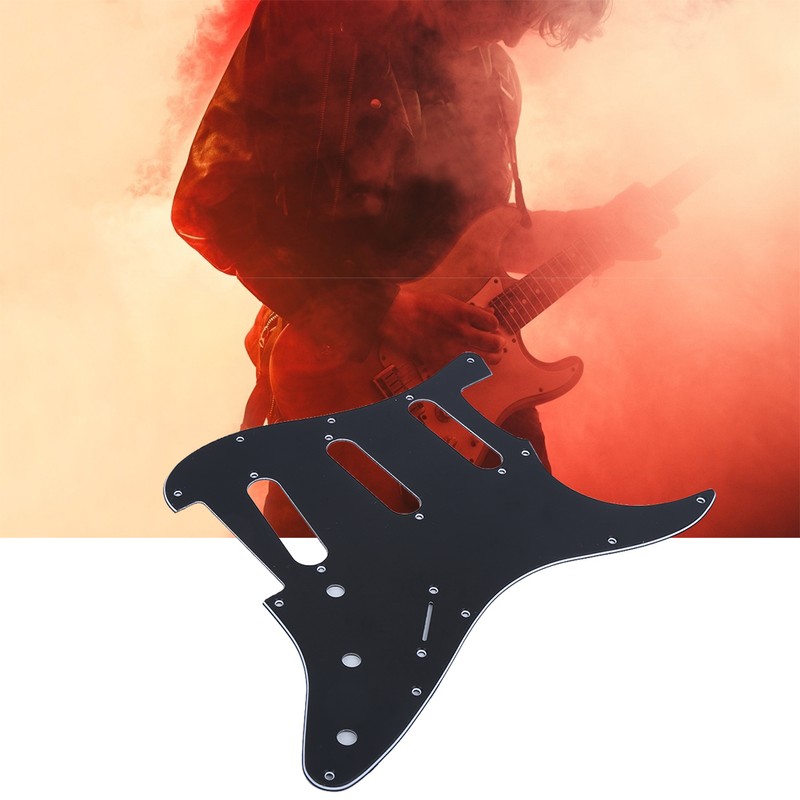 Electric Guitar Pickguard 11 Hole Mirror Surface for FD Musical