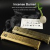 Antique Incense Burner Box Bedroom Aroma Burner Zinc Alloy Incense