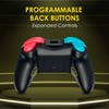 MGC Switchplate Wireless Controller for Switch/OLED/Lite, Gyro Control, Programmable Back
