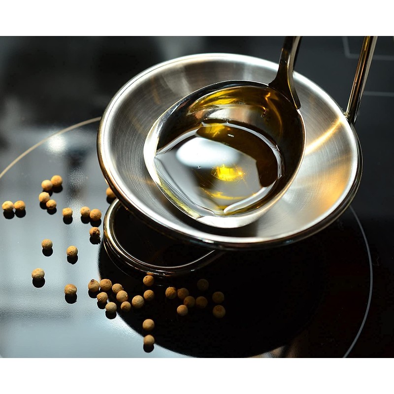 Lomoker Small Stainless Steel Bowls, 3.3 oz Mini Prep Bowl,