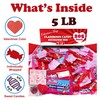 Valentine's Day Candy Mix, 5 Lbs Bulk, Individually Wrapped Valentine's