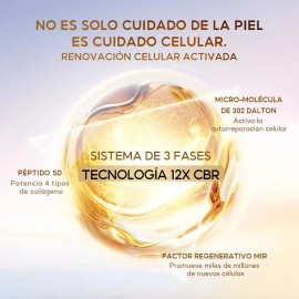 Papa Feel Facial Crema Reparadora 12x Antiarrugas 50g Sensible Día/noche