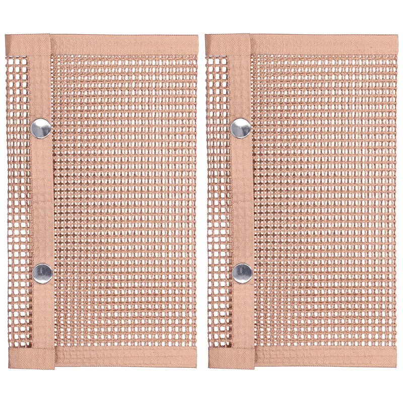 2PCS BBQ Grill Mesh Bag High Temperature Resistant Barbecue Bag