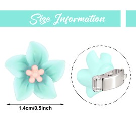 Paderison Paderison 20Pcs Flower Clips Purple Hair Accessories for Girls Rapunzel Hair Flowers floral hair pins Small Flower Hair Clips Braided Hair Clips Toddler Girl Hair Clips Flower Girl Wedding(Color)