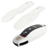 TOMALL Carrera White Metallic Replacement Key Case for Cayenne Panamera