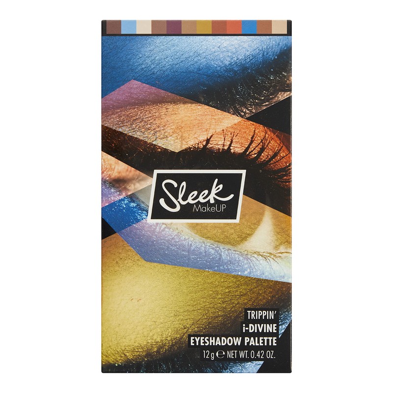 Sleek MakeUP i-Divine Eyeshadow Palette, 12 Shades in a Mix