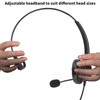 H600‑3.5 Telephone Headset Monaural 3.5mm Jack Business Headset with Mic