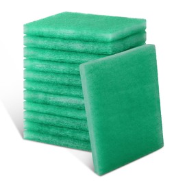 Dreyoo 12 Pack 2.5cm Thickened Dryer Filter Replacement, Compatible with Bettervent Indoor Dryer Vent, Double Sided Use Per Filter for Dryer Vent Kit, Polyester Dryer Vent Filters for Electric Dryers