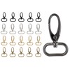 Pack of 5 Premium Swivel Carabiner Hooks for Bags Carabiner