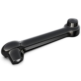 Ciro Engine Stabilizer Link Cover Compatible for Harley Davidson FLTR Road Glide 2009 - Black