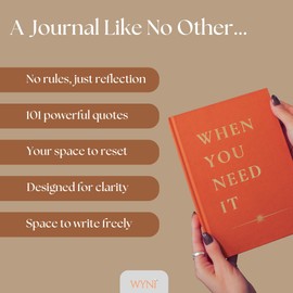 Self Care Journal – Guided Daily Wellness - Gratitude & Mindfulness Notebook - Inspirational Quotes - A5 Hardback Gift for Women & Men
