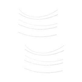 Operitacx 2sets Schmuckzubehörkette Jewelry Necklace Chain Schmuckketten Zur Herstellung Von Schmuck Charms Für Die Schmuckherstellung Ästhetisch Halskette Ketten Zubehör Diy-kette 5pcs*2