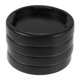 Abaodam 4pcs Slip Exercise Machine Mats Durable Noise Reducing Floor Pads for Home Gym Vibration Dampening Protective Equipment Attachments Fit for Treadmills and Cardio Machines