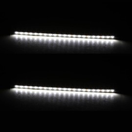 12V Red and Green Boat Bow Lights, LED Navigation Lights LED Deck Light Boat Running Lights Night Fishing Leds for Pontoon Bass Boat Airboat Storage Locker 2-Pack (White)