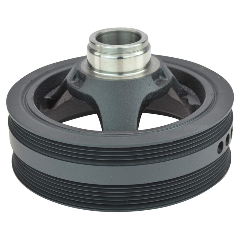 TRQ Harmonic Balancer Crank Pulley Compatible with Chevy GMC Truck