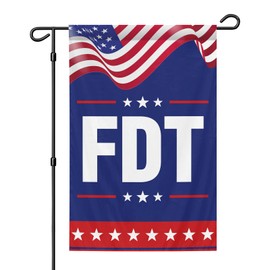 FDT Garden Flag, 12 * 18 Inch Banner for Lawn Yard Garden Indoor Outdoor Decoration