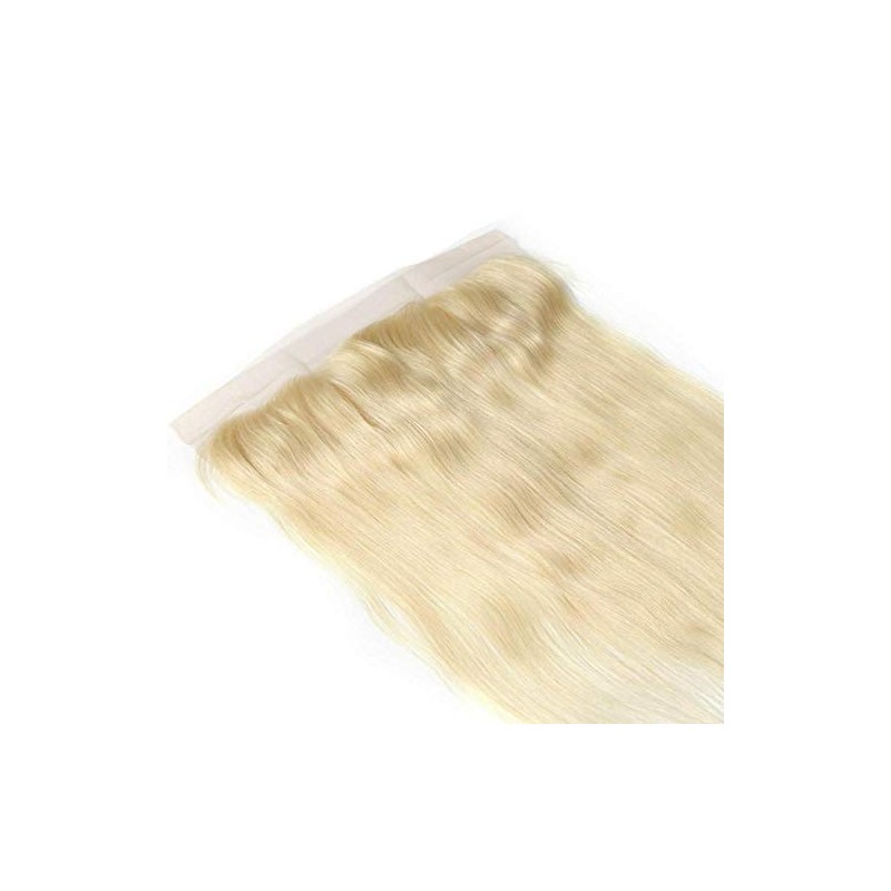 613 Honey Blonde Straight Human Hair 13x4 Lace Frontal