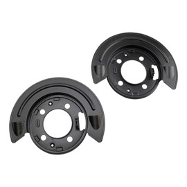 Rear Brake Rotor Backing Plate Dust Shield Set Direct Fit for Dodge Ram 2500