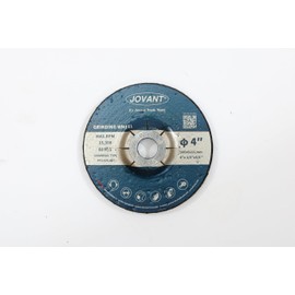 JOVANT Angle Grinder Grinding Wheel, 4 Inch Grinding Disc for Metal, 5/8 Inch Arbor, Aggressive Grinding for Grinders, Depressed Center, 1pc